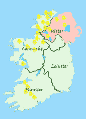 Irish on-land Wind Farms